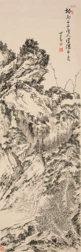 溥心畬（1896～1963） 山水 水墨纸本