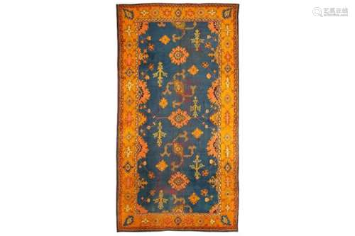 AN ANTIQUE USHAK CARPET, TURKEY