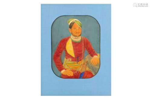 A PORTRAIT OF AN INDIAN NOBLEMAN