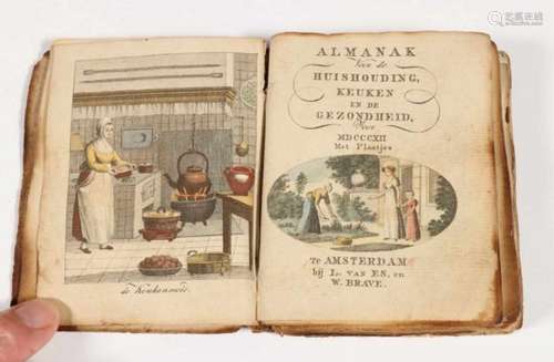 Almanak voor de huishouding, keuken en de gezondheid voor 1812;door L. van Es en W. Brave te