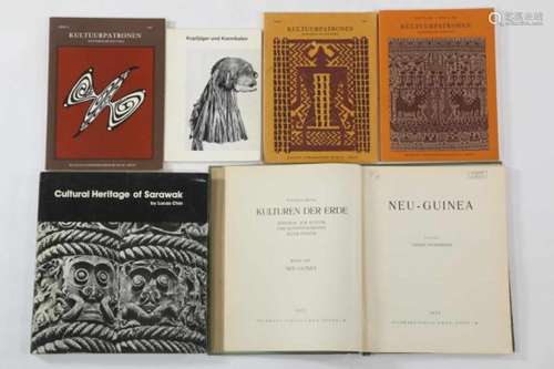 Collection of six books on Indonesian and Oceanic topicsDutch, German and English; 60