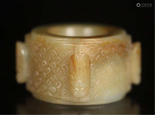 CHINESE NRPHRITE JADE CONG