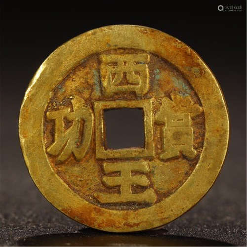 CHINESE PURE GOLD COIN