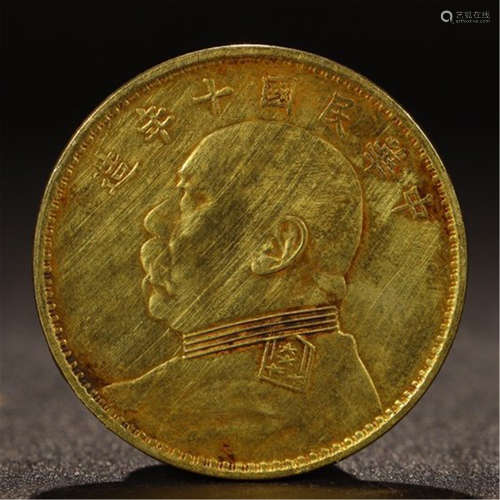 CHINESE PURE GOLD COIN