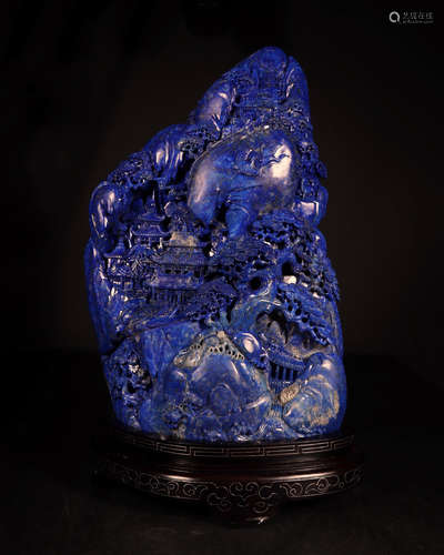 CHINESE LAPIS SCHOLAR ROCK