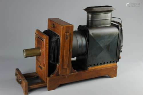 A Victorian Steam Driven Magic Lantern