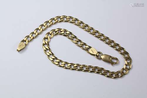 An 18ct Gold Bracelet, approx 20 cms l, approx 9