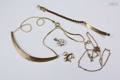 Miscellaneous Gold Jewellery