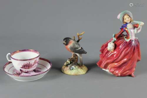 A Collection of Porcelain; including Royal Doulton figurine HN1934 