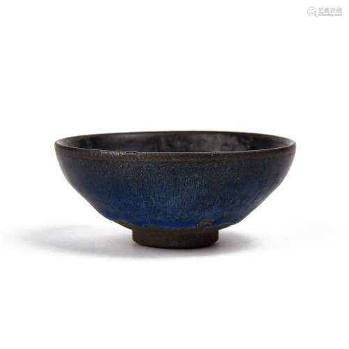 A Chinese Jian-Type Flambe Glazed Porcelain Bowl