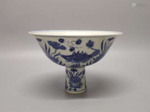 A Chinese Blue and White Porcelain Bowl