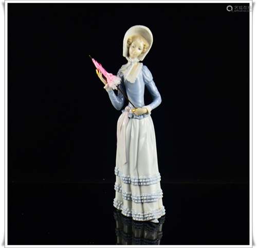 A Spain Porcelain Figure of Lady