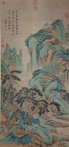 A Chinese Painting, Wen Zhengming Mark