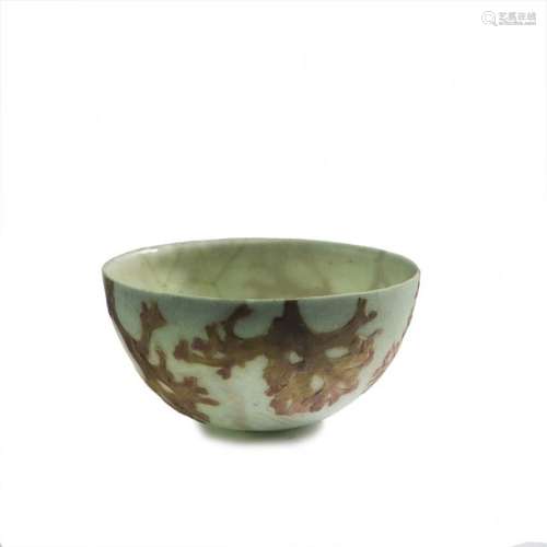 Albert Louis Dammouse, Sevres, 'Algues' bowl, 1900…