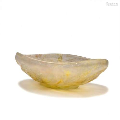 Daum Freres, Nancy , 'Ble' bowl, 1910 20