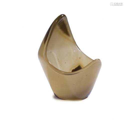 Emile Galle, Nancy, Small Marquetry Vase 'Fleur de…
