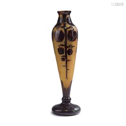 Schneider, Epinay sur Seine, Vase 'Marrons', 1922 …