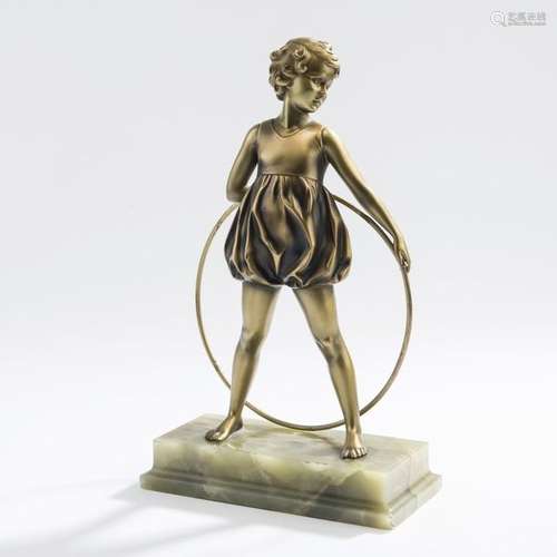 Ferdinand Preiss, 'Hoop Girl', um 1930