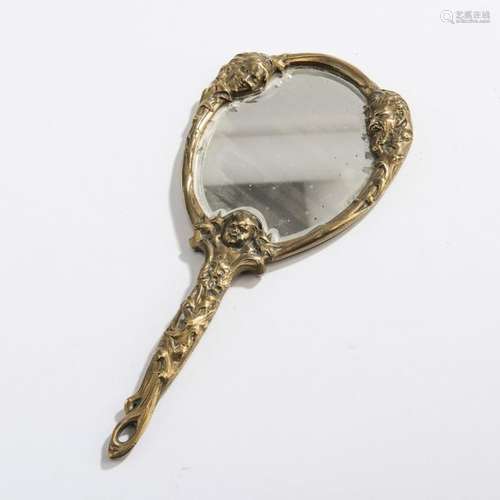 J. Brunon, Hand mirror, c. 1900