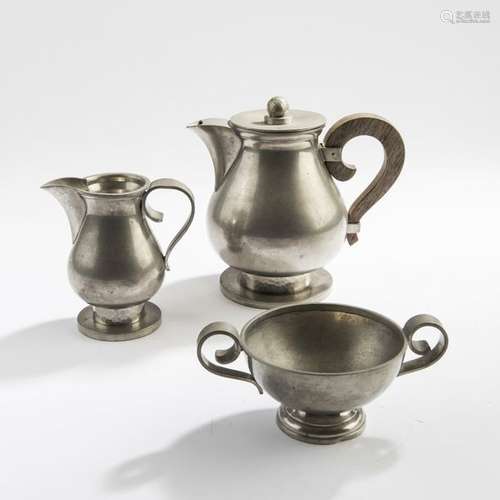 Jean Després, Avallon, Coffee service, c. 1930