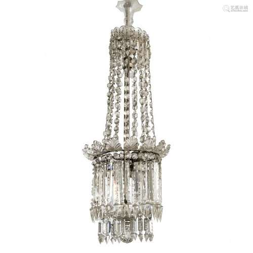 France , Ceiling chandelier, 1920s