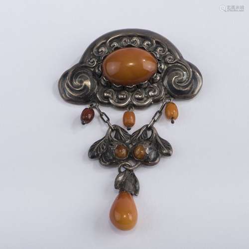 Denmark, Brooch, c. 1915