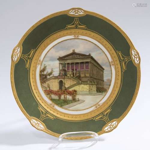 KPM Berlin , Decorative plate 'Alte Nationalgaleri…