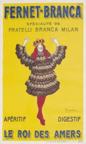 Leonetto Cappiello, Large 'Fernet Branca' poster, …