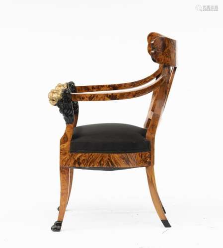 Baltic Countries (attr.), Lion's head armchair, c.…