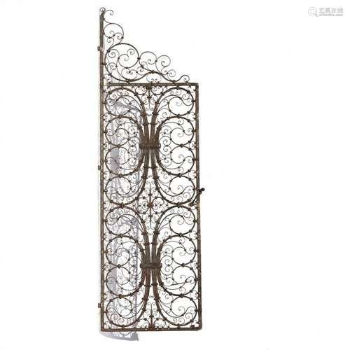 France , Wrought iron portal, c. 1800