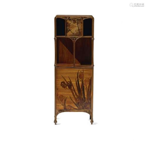 Louis Majorelle, Nancy, Cabinet 'Iris', c. 1900