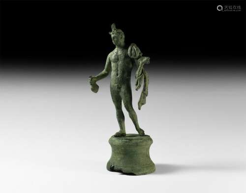 Roman Mercury Statuette