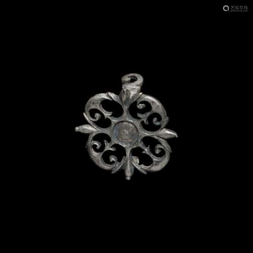 Roman Silver Openwork Brooch