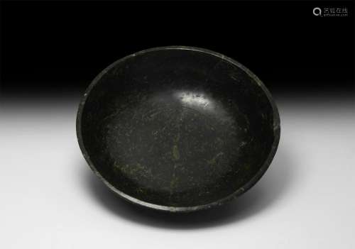 Roman Bowl with Concentric Circles