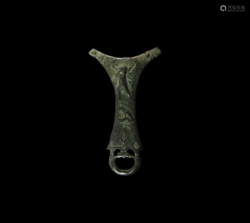 Roman Figural Patera Handle