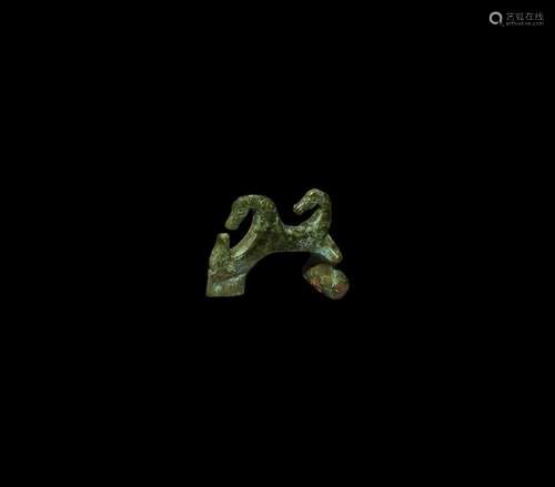 Roman Multiple Horse Brooch