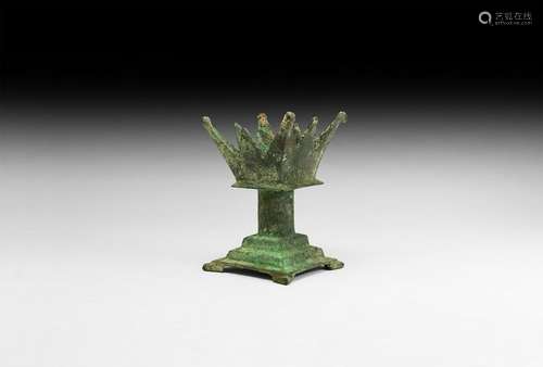 Large Roman Bronze Stand