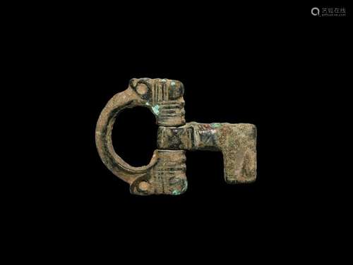 Roman Swivel-Handled Key