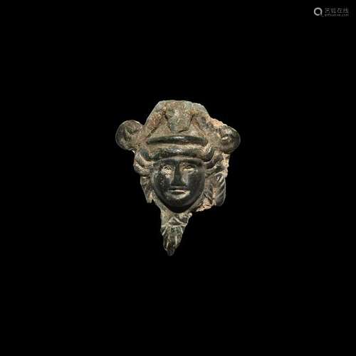 Roman Minerva Face Mount