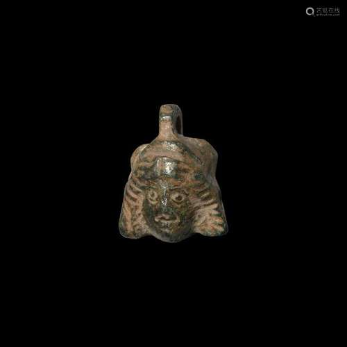 Roman Face Pendant