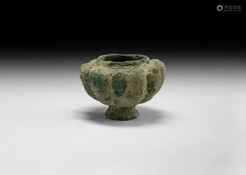 Roman Lotus Flower Vessel