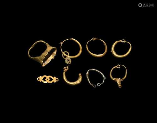 Roman Earring and Ring Group