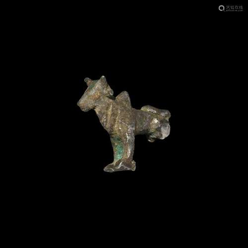 Roman Silver Zebu Statuette