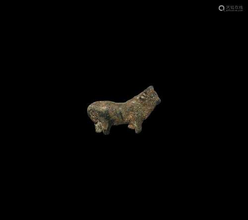 Roman Bull Statuette