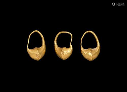 Roman Gold Earring Group