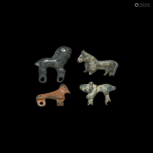 Roman Animal Brooch and Mount Collection