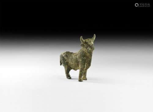 Roman Bull Statuette