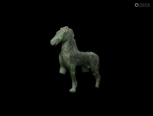Greek Horse Statuette