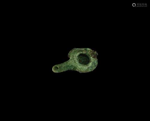 Greek Hellenistic Oil Lamp