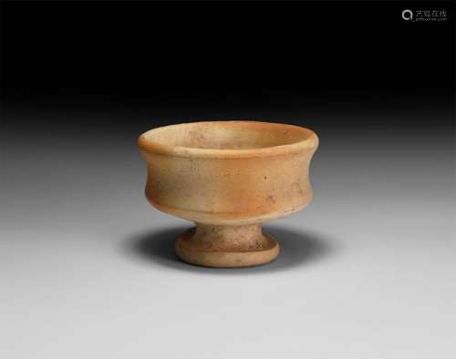 Greek Hellenistic Terracotta Wine Cup